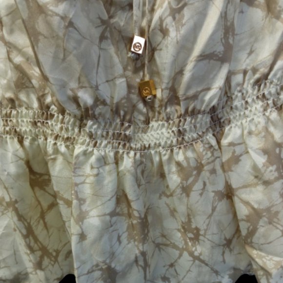 MICHAEL Michael Kors Print Silk Blouse - Picture 2 of 4